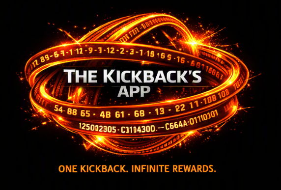 The Kickback's App — One Kickback. Infinite Rewards.